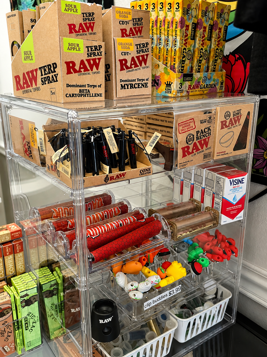 Smoke World RAW product display