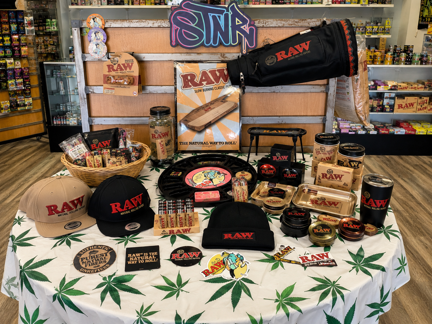 Smoke World merchandise and accessories