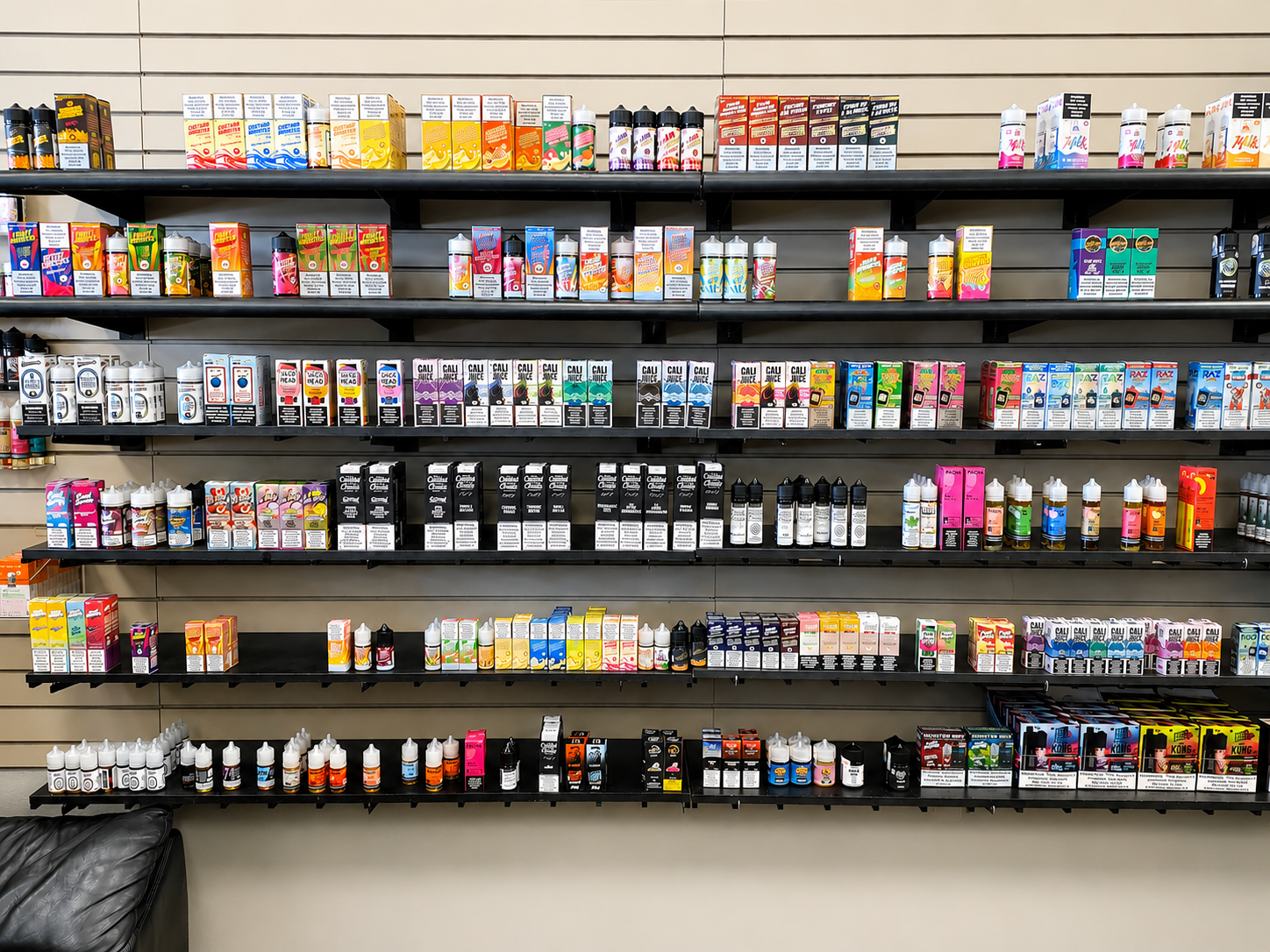Large vape selection at Smoke World
